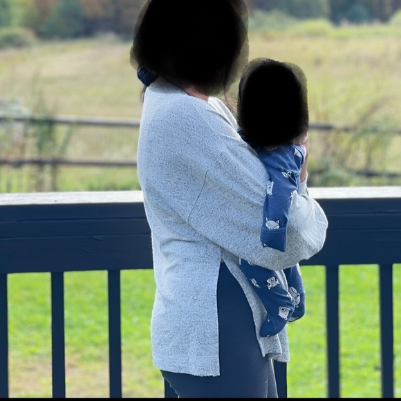 Light gray maternity sweater, XS, h&M MAMA - Picture 3 of 3